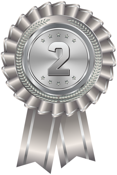 This png image - Silver Medal Transparent PNG Clip Art Image, is available for free download
