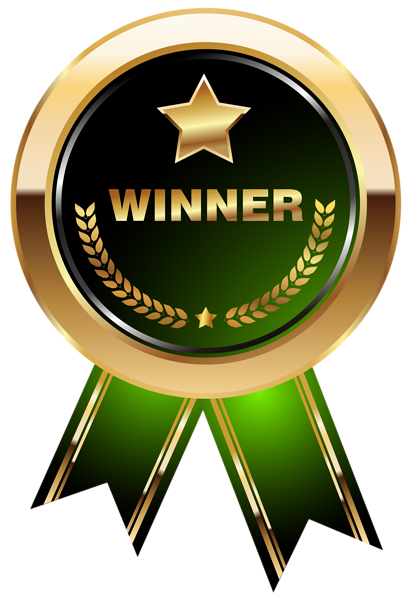 This png image - Winner Medal Green Transparent PNG Clip Art Image, is available for free download