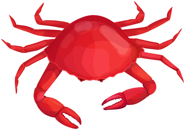 This png image - Red Crab Transparent Clipart, is available for free download