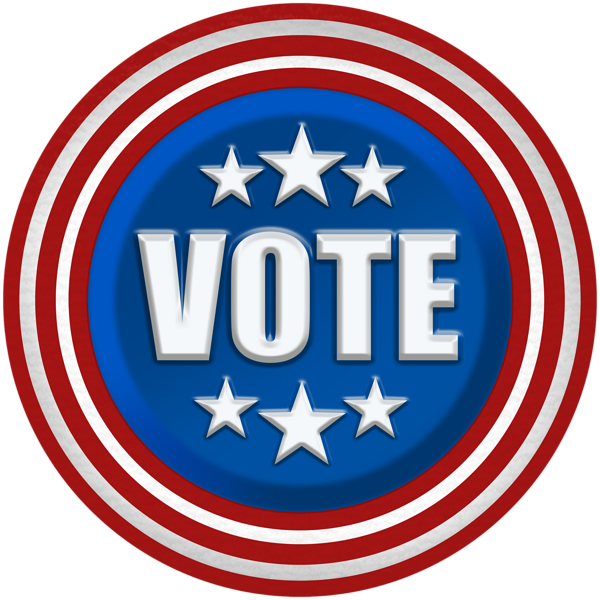 This png image - America Vote Button PNG Clipart, is available for free download