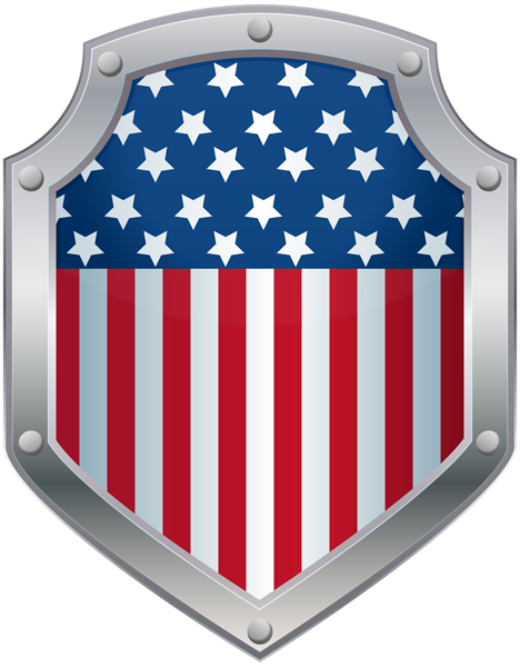This png image - American Badge Flag PNG Clip Art Image, is available for free download