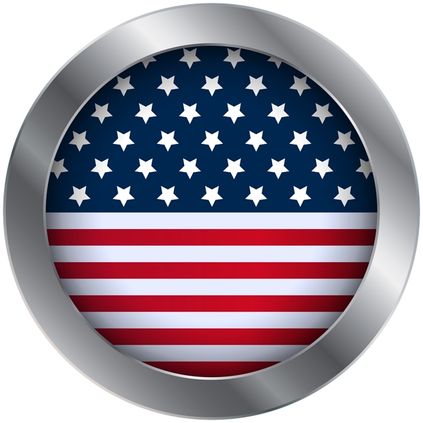 This png image - American Oval Flag PNG Clip Art Image, is available for free download