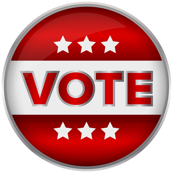 This png image - Red Badge Vote PNG Clip Art Image, is available for free download