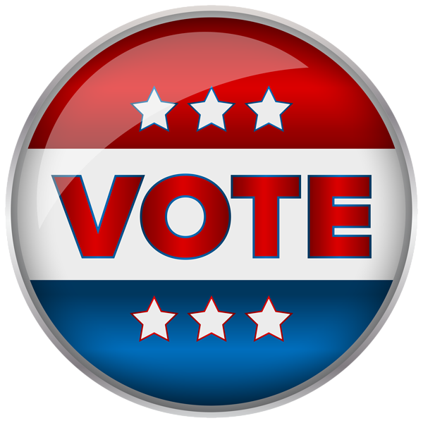 This png image - Red Blue Badge Vote PNG Clip Art Image, is available for free download