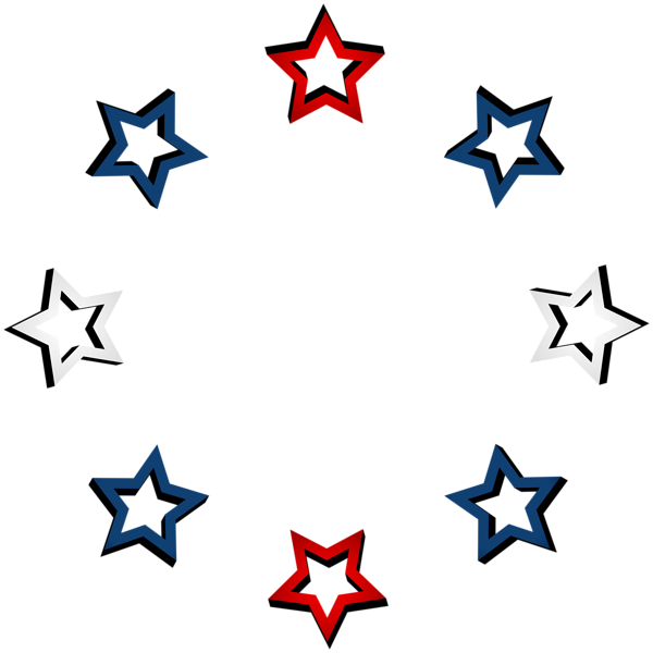 This png image - Round Stars Border PNG Clipart, is available for free download