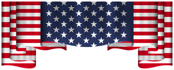 This png image - USA Flag Decoration PNG Clipart, is available for free download