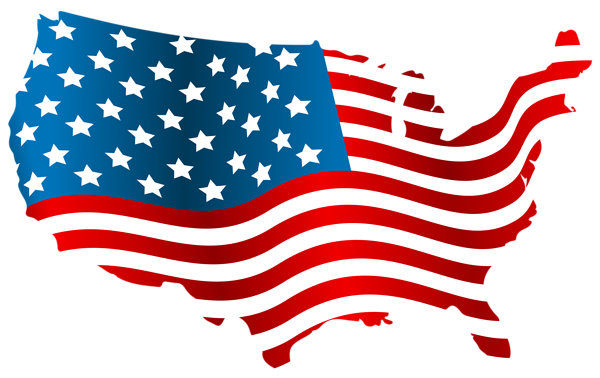 Usa Map Clipart Png