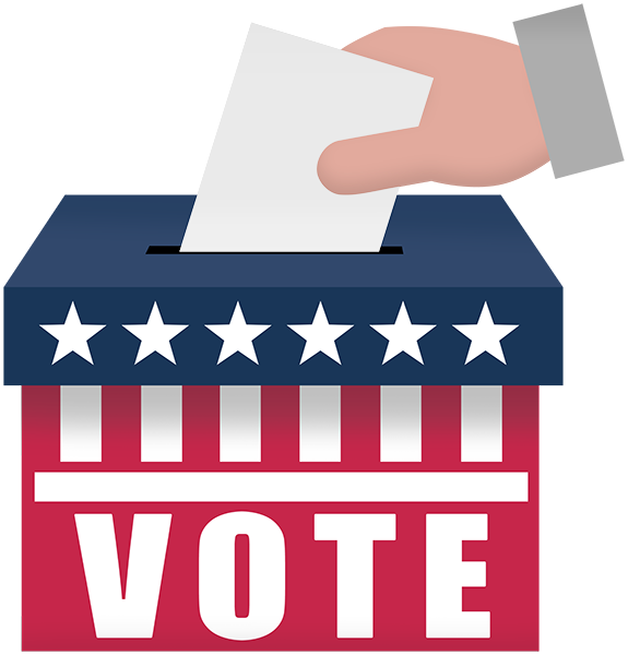 US Red Vote Ballot Box PNG Clipart | Gallery Yopriceville - High ...