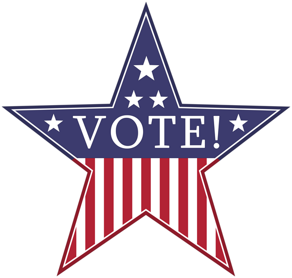 This png image - US Vote Star PNG Clipart, is available for free download
