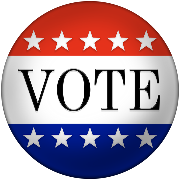 This png image - Vote Badge Clipart, is available for free download
