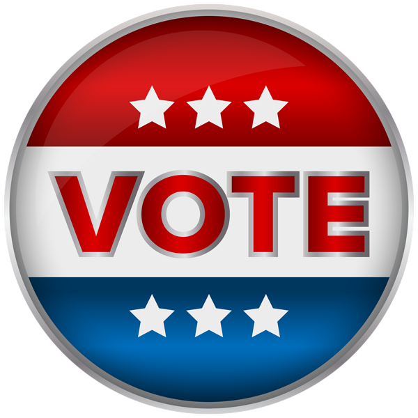 This png image - Vote Red Blue Badge PNG Clip Art Image, is available for free download