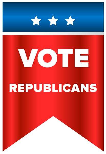 This png image - Vote Republicans PNG Clip Art Image, is available for free download