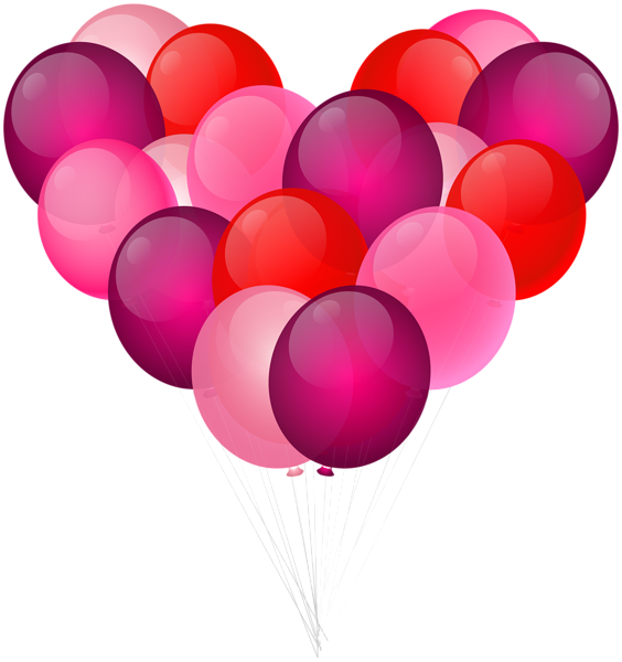 This png image - Ballon Heart Transparent PNG Clip Art, is available for free download