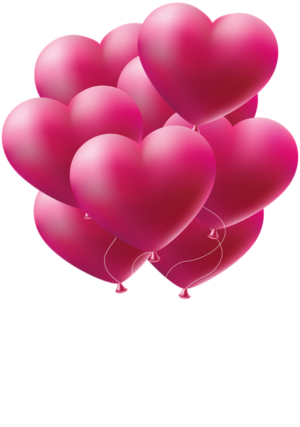 This png image - Balloons Hearts Clip Art PNG Image, is available for free download