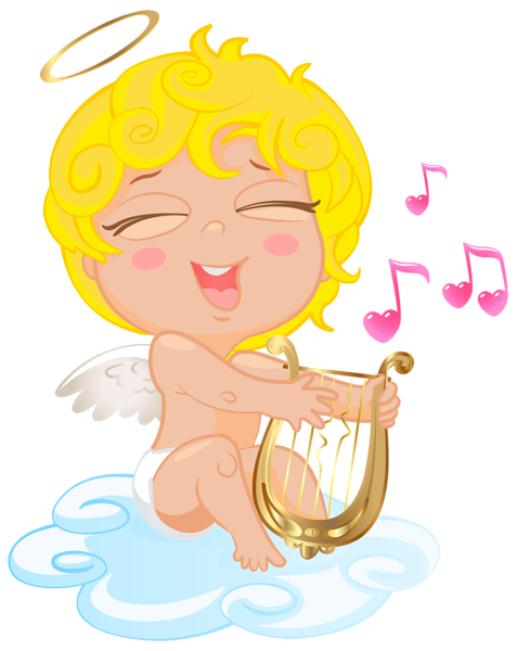 This png image - Blonde Cupid Transparent PNG Clip Art Image, is available for free download