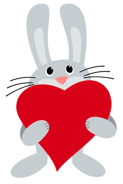 This png image - Bunny with Heart PNG Picture, is available for free download