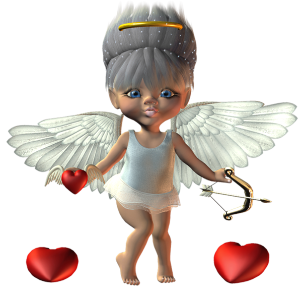 This png image - Cute 3D Cupid PNG Picture, is available for free download