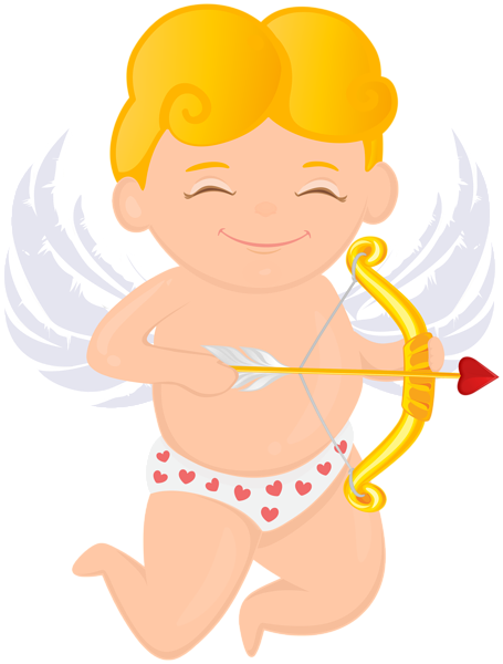 This png image - Cute Cupid Transparent Clipart, is available for free download