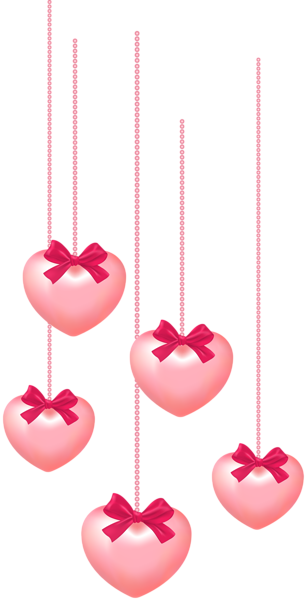 This png image - Deco Hearts Transparent Clip Art Image, is available for free download