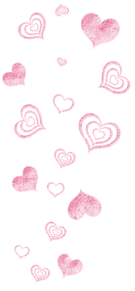 This png image - Decorative Transparent Pink Hearts Picture, is available for free download