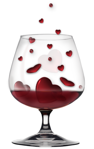 This png image - Glass with Hearts PNG Picture Clipat, is available for free download