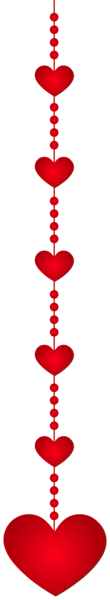 This png image - Hanging Heart Decoration Clipart, is available for free download