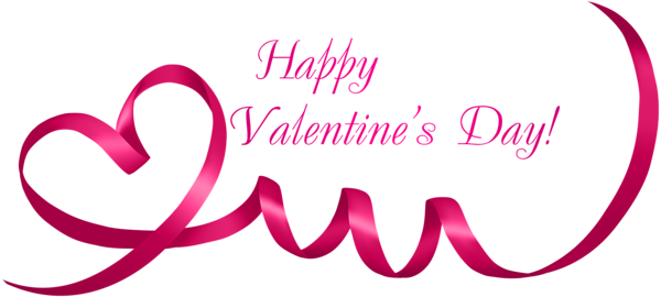 This png image - Happy Valentine's Day Decoration Transparent Clip Art, is available for free download