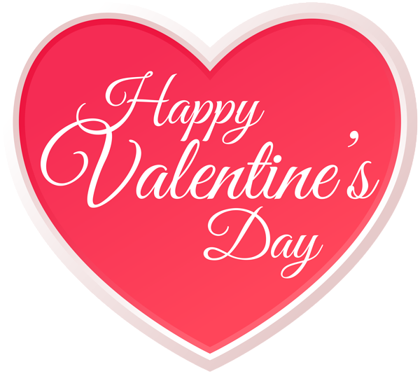 This png image - Happy Valentine's Day Heart PNG Image, is available for free download