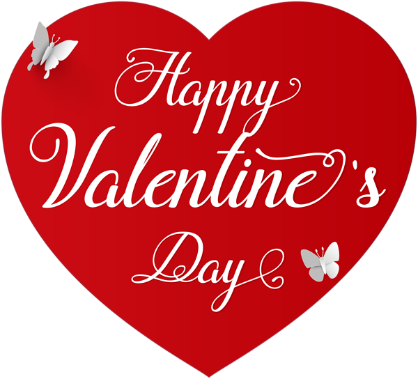 This png image - Happy Valentine's Day Red Deco Clip Art PNG Image, is available for free download