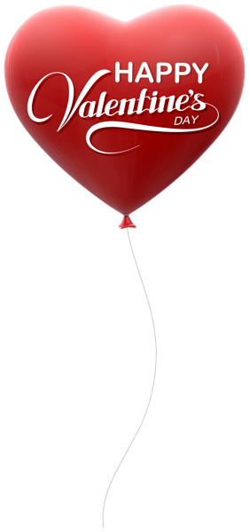 This png image - Happy Valentines Day Balloon Transparent Image, is available for free download
