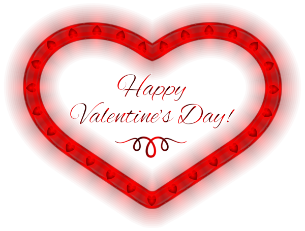This png image - Happy Valentines Day Heart PNG Clipart Image, is available for free download