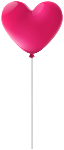This png image - Heart Balloon Pink Transparent Image, is available for free download