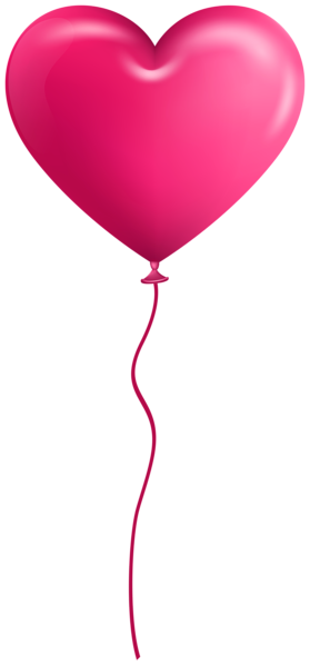 This png image - Heart Balloon Pink Transparent PNG Image, is available for free download
