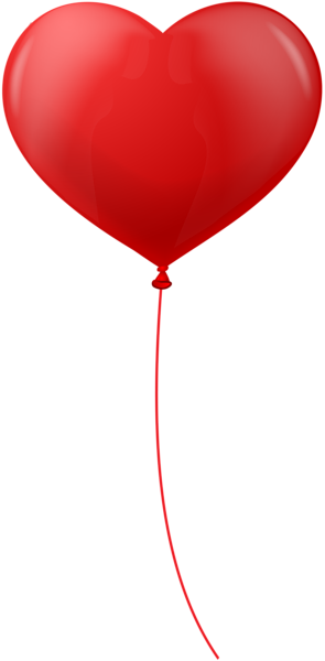 This png image - Heart Balloon Red Decorative Clipart, is available for free download