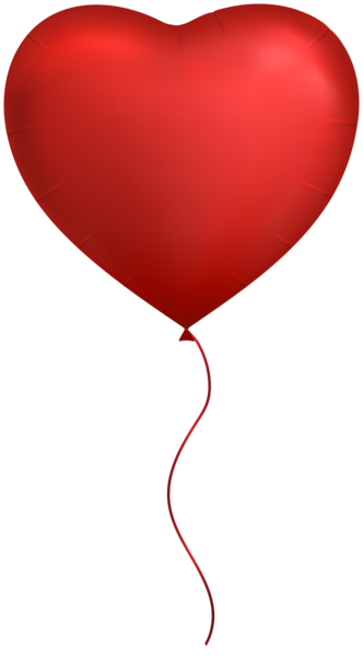 This png image - Heart Balloon Red PNG Clipart, is available for free download