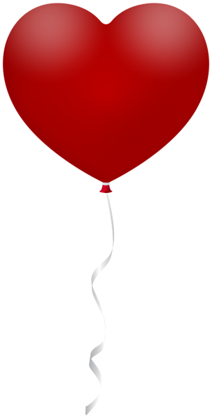 This png image - Heart Balloon Transparent Red Clipart, is available for free download