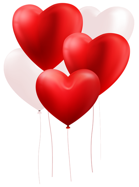 This png image - Heart Balloons Clip Art PNG Image, is available for free download