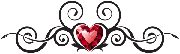 This png image - Heart Decor Transparent PNG Clip Art Image, is available for free download