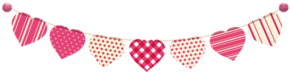 This png image - Heart Streamer PNG Clip Art Image, is available for free download