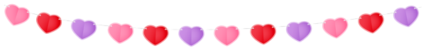 This png image - Heart Streamer Transparent PNG Clip Art Image, is available for free download