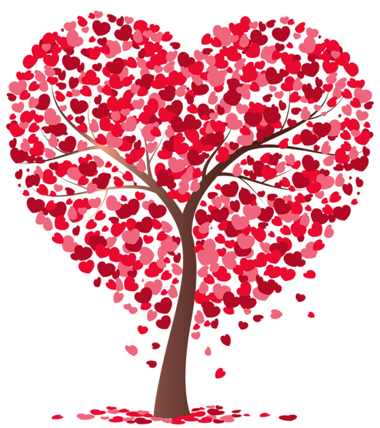 This png image - Heart Tree Transparent PNG Image, is available for free download