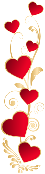This png image - Hearts Deco Element PNG Clip Art, is available for free download
