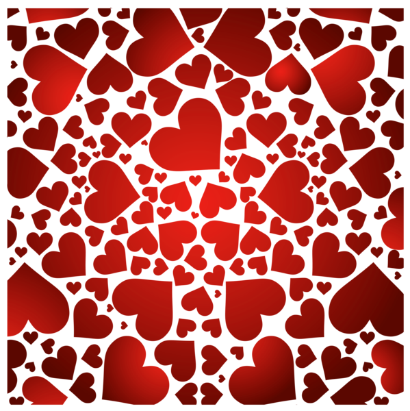 This png image - Hearts Decor PNG Clipart, is available for free download