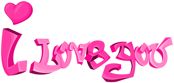 This png image - I Love You PNG Transparent Clip Art, is available for free download