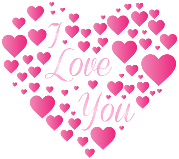 This png image - Love Heart PNG Transparent Clip Art, is available for free download
