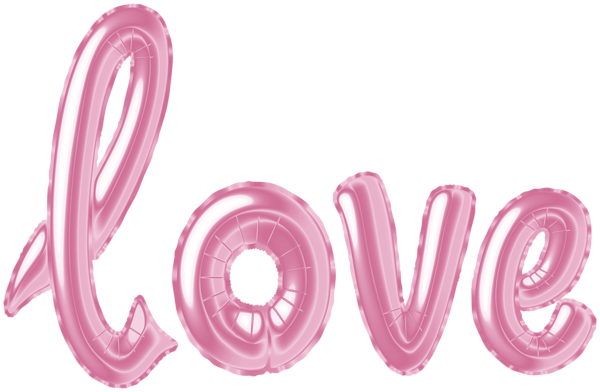 This png image - Love Pink Foil PNG Clipart, is available for free download