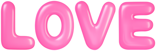 This png image - Love Pink PNG Transparent Clipart, is available for free download
