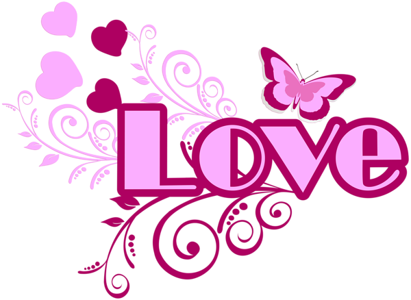 This png image - Love Pink Transparent Clip Art Image, is available for free download
