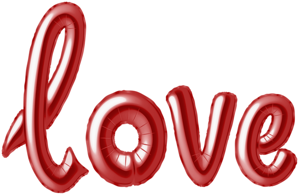 This png image - Love Red Foil PNG Clipart, is available for free download