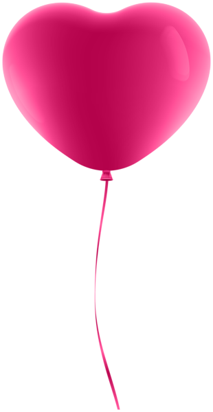 This png image - Pink Heart Balloon Deco PNG Clipart, is available for free download
